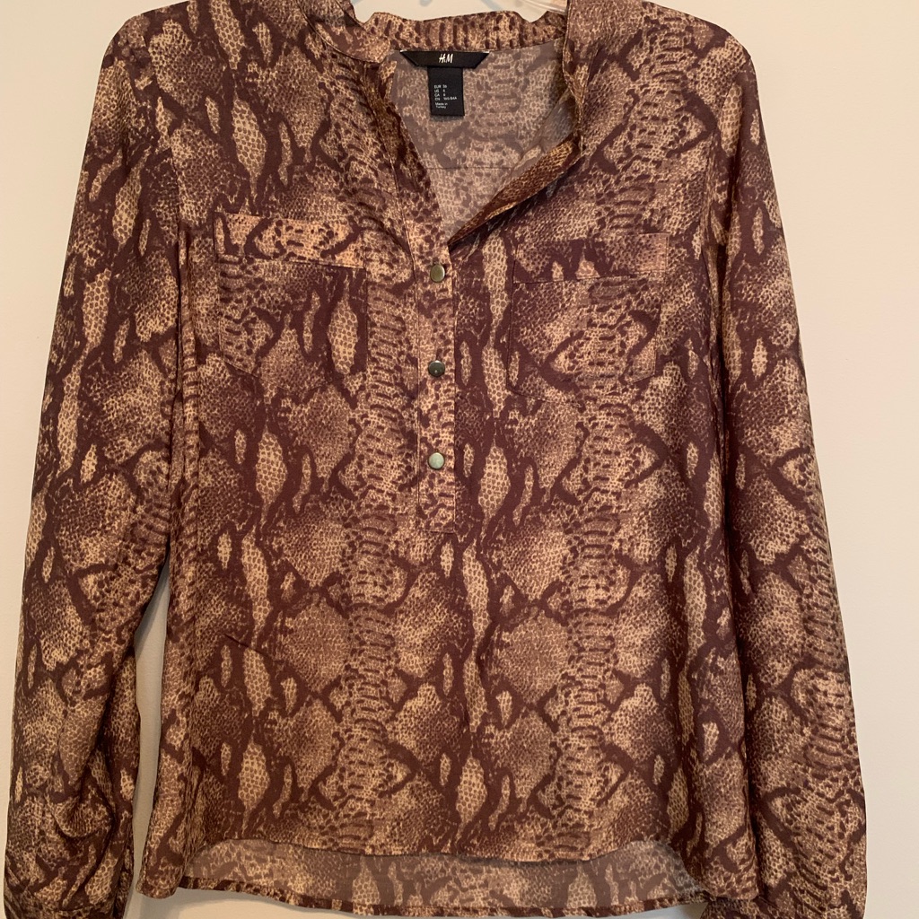 H&M Python Shirt